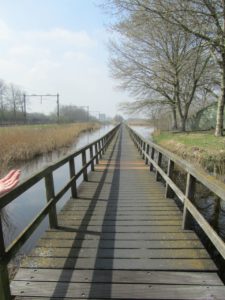 Brug verbinden Woord Actief samen